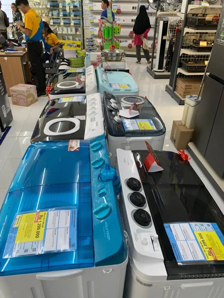 Mesin cuci Sharp bisa dicicil pakai Spaylater