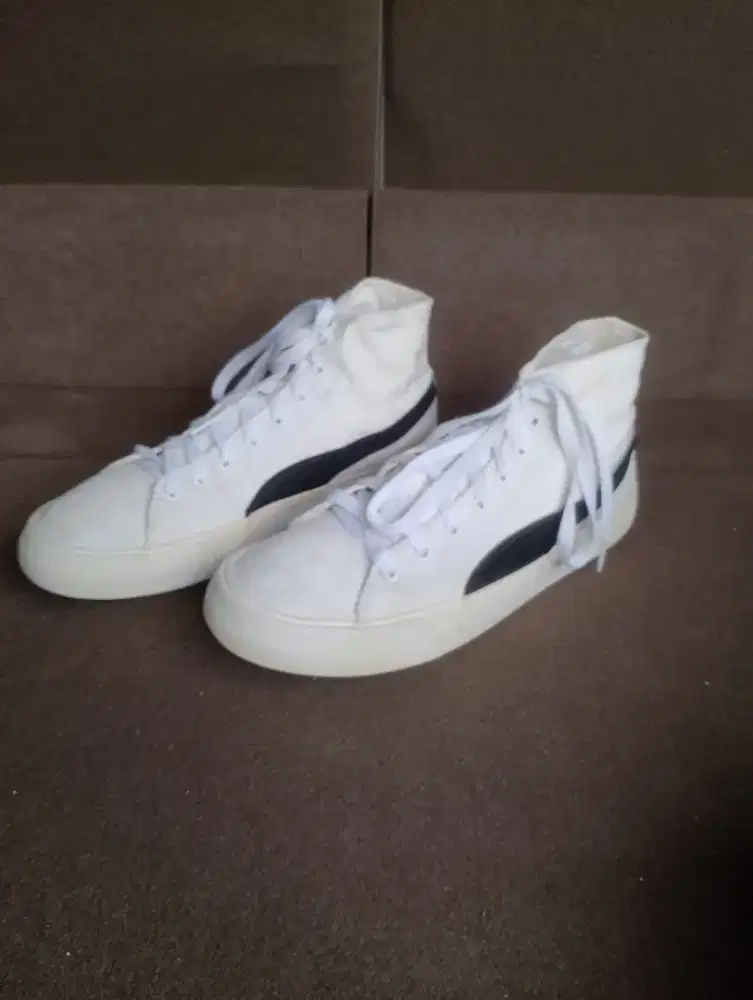 Puma putih canvas size 39 slim