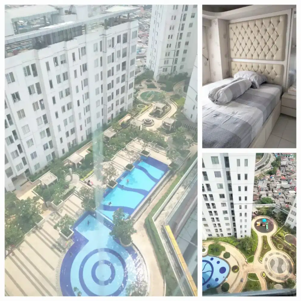 Stock jual atas mall type 3bedroom siap huni apartemen Bassura City