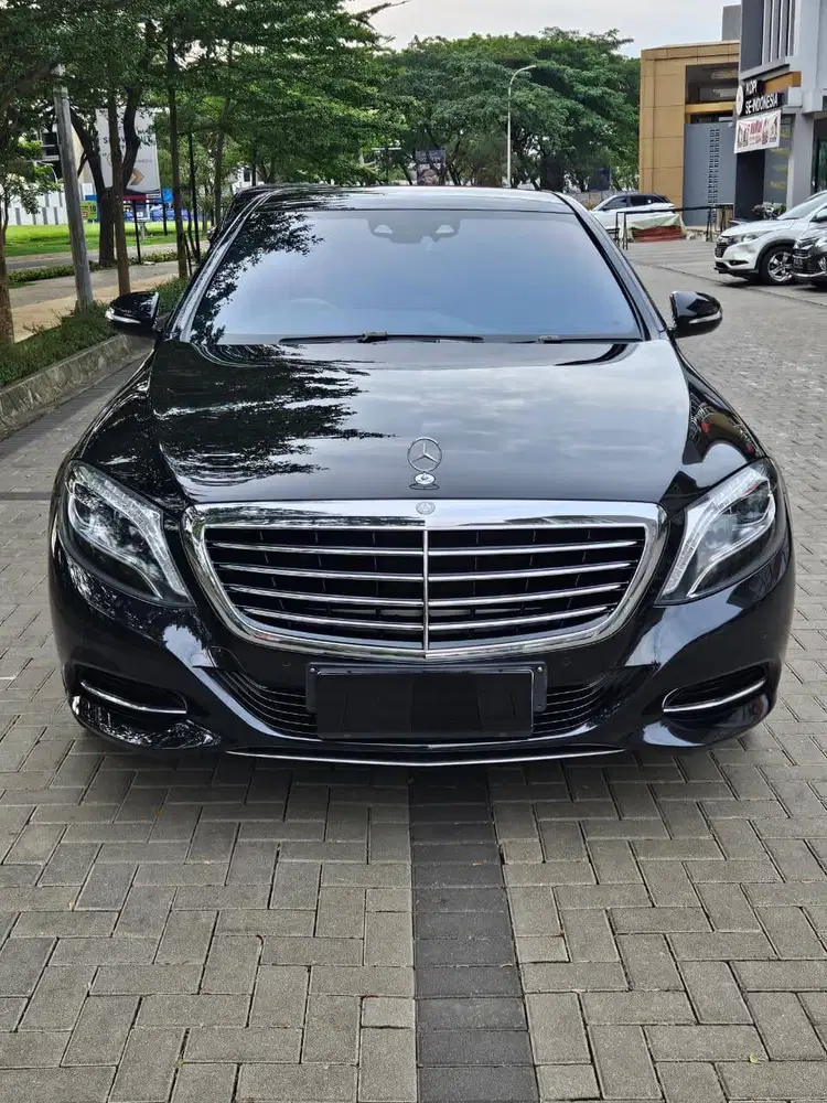 [Penawaran Terbaik!!] Mercedes Benz S400L AT NIK 2017!! Black on black