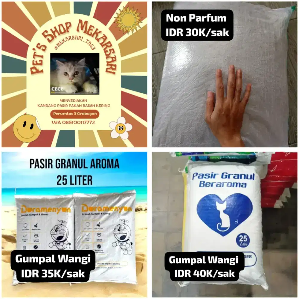 Pasir Gumpal Wangi & Non Wangi