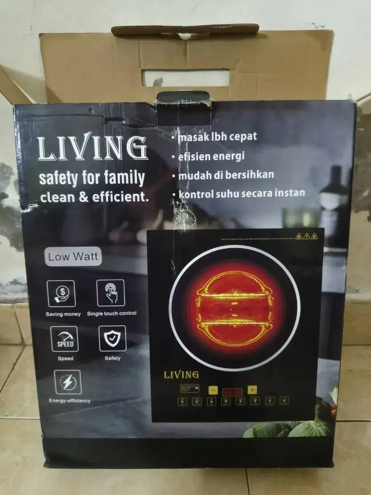 KOMPOR LISTRIK LIVING BARU