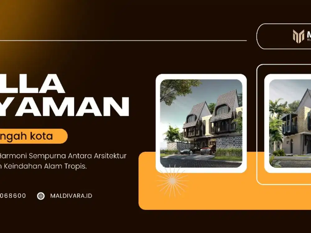 VILLA DENGAN KOLAM RENANG LOKASI MOJOREJO DEKAT JATIM PARK 3