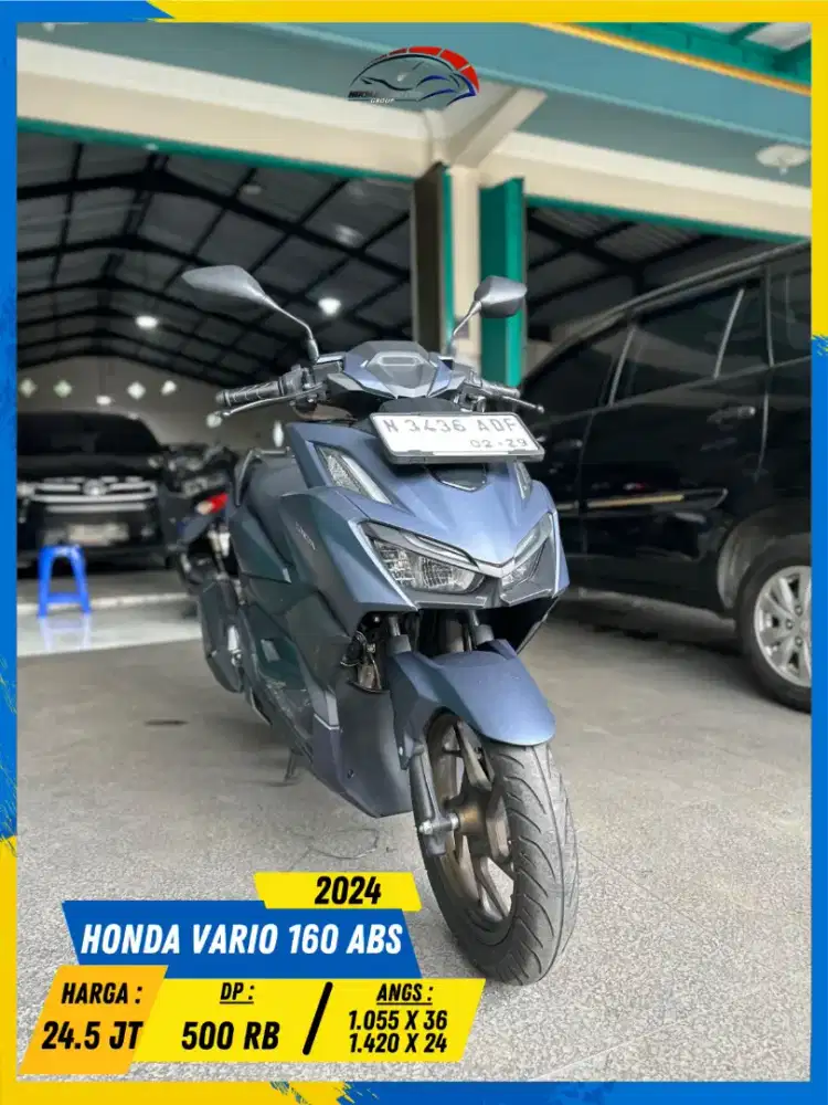 HONDA VARIO 160 ABS 2024 SIAP PANTAU BOSSKU HIKMAH MOTOR KEPUH MALANG