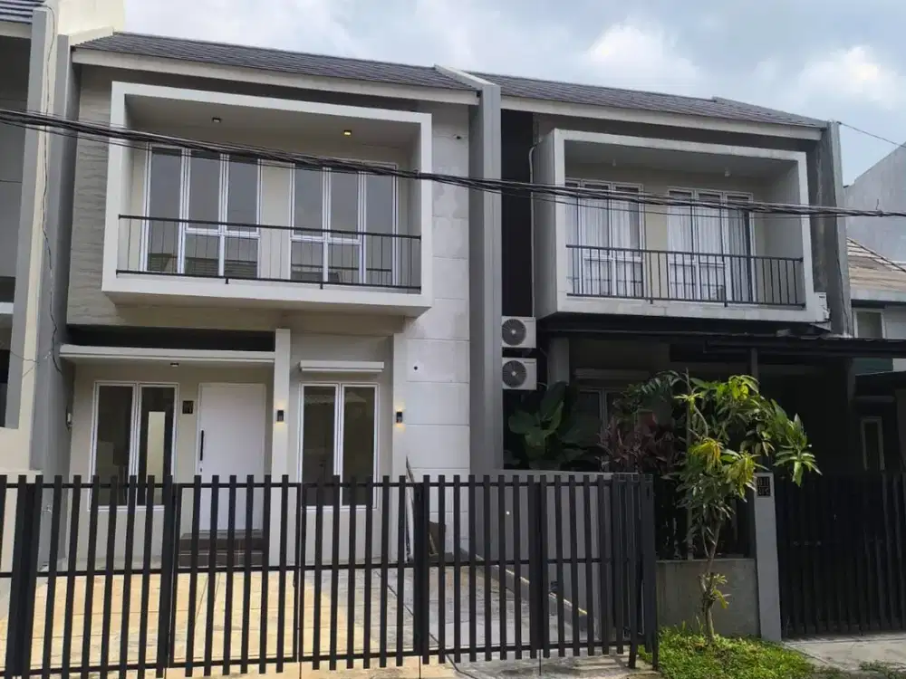Rumah 2 Lt SHM 10 menit ke Gerbang Tol Cimanggis Siap Huni J-36132