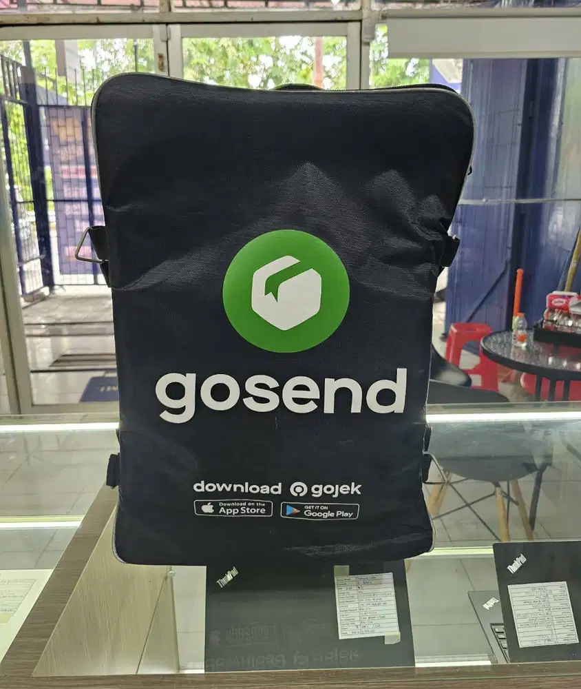Tas gojek Gofood besar original like new 95%