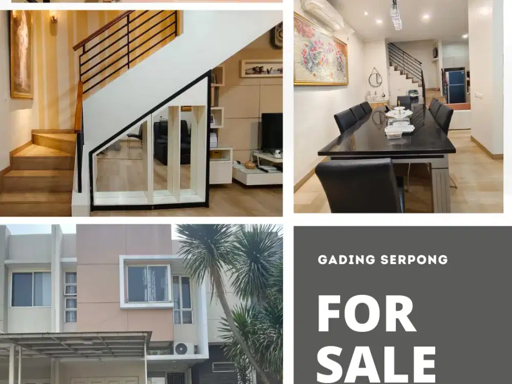 Rumah Kawasan Spring Canary siap huni full renovasi Gading Serpong