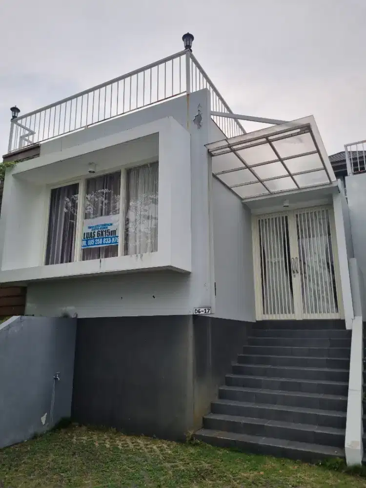 DIJUAL RUMAH LIBURAN TAMAN DAYU D’ GUNUNGAN CLUSTER BELMON ( TP )