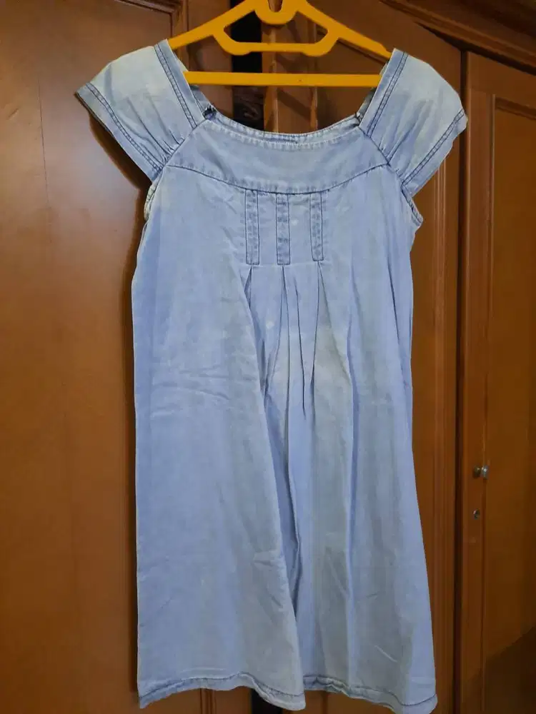 Preloved terusan jeans wanita