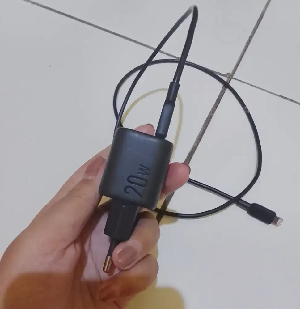Kepala & kabel original Anker 20W