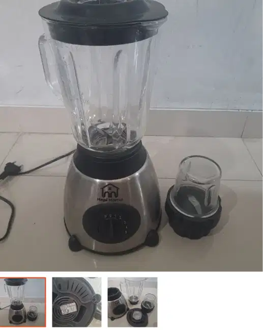 Hepi Homie Blender Kualitas Bonus Mini Blender