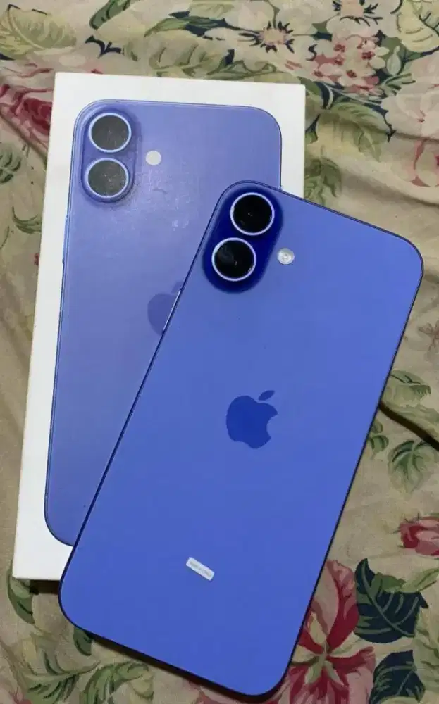 iPhone 16+ 128 bh 100% garansi ibox