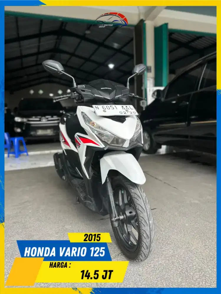 HONDA VARIO 125 2015 BARANG CIAMIK BOSS HIKMAH MOTOR KEPUH MALANG