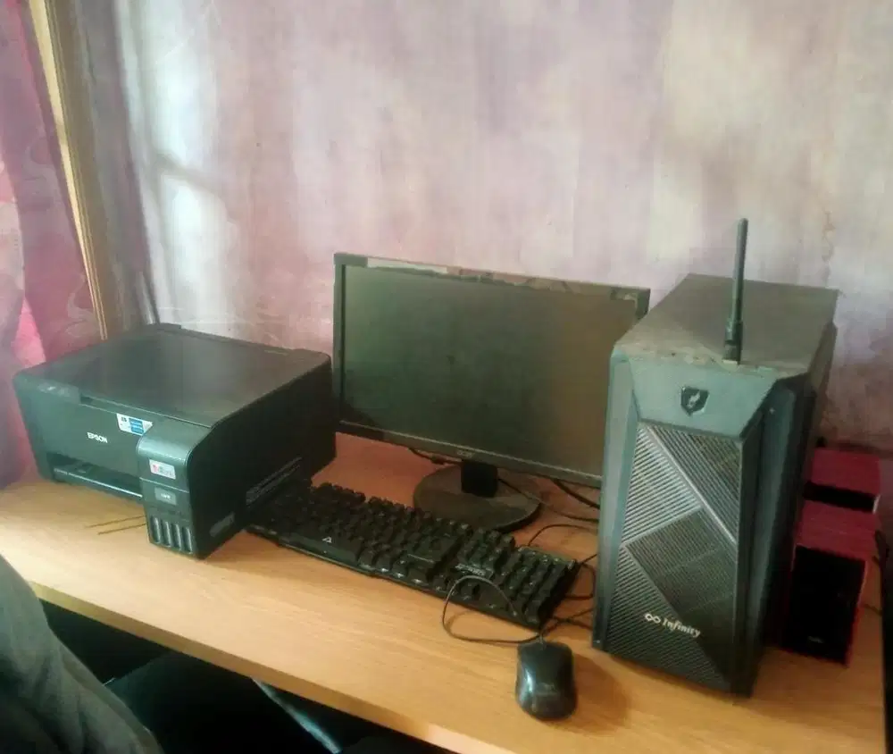 MONITOR, CPU DAN PRINTER