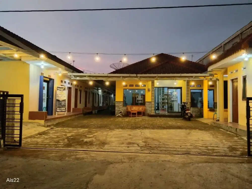 Tanah dan bangunan kos kosan juga ruko