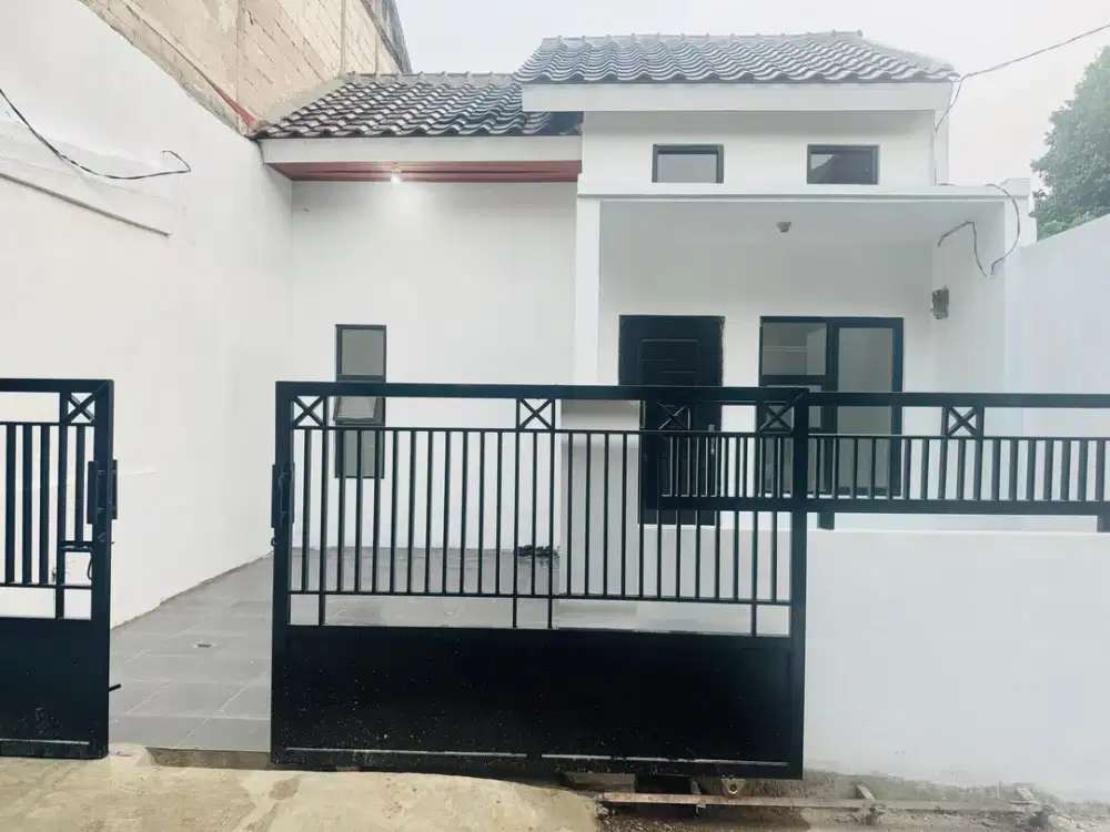 Rumah SHM Hadap Utara 13 Menit ke Cibinong City Dibantu KPR J-38040