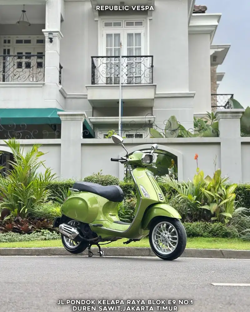 PIAGGIO VESPA SPRINT 150 IGET ABS TH 2019 WARNA GREEN VERDE SPERANZA P