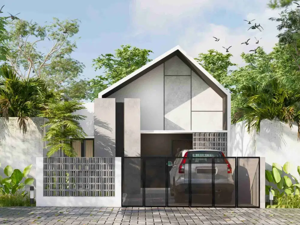 Jual Rumah 1 Lantai Free Desain di Padasuka Jatihandap City Lokasi Strategis, Bisa Request Denah