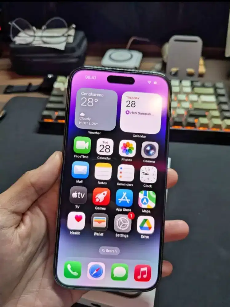 Iphone 14 Promax 128gb Dual Nano Resmi