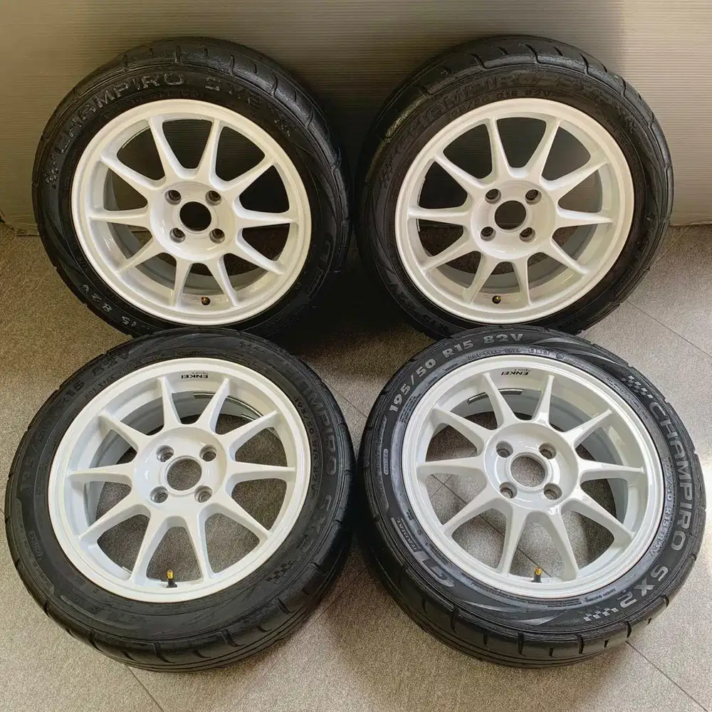 Enkei ES Tarmac Pcd 4x100 R15 L6.5jj Et42