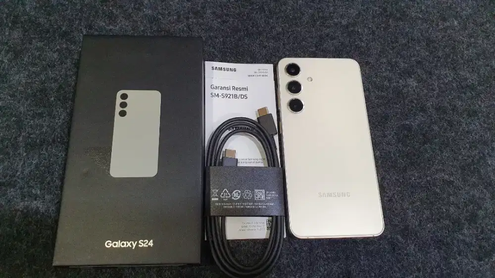 Ex Display Samsung S24 5G Ram 8/256GB Kelengkapan Fullset Original