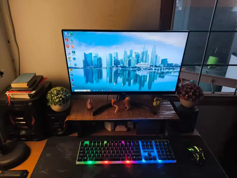 Komputer 1 set siap pakai