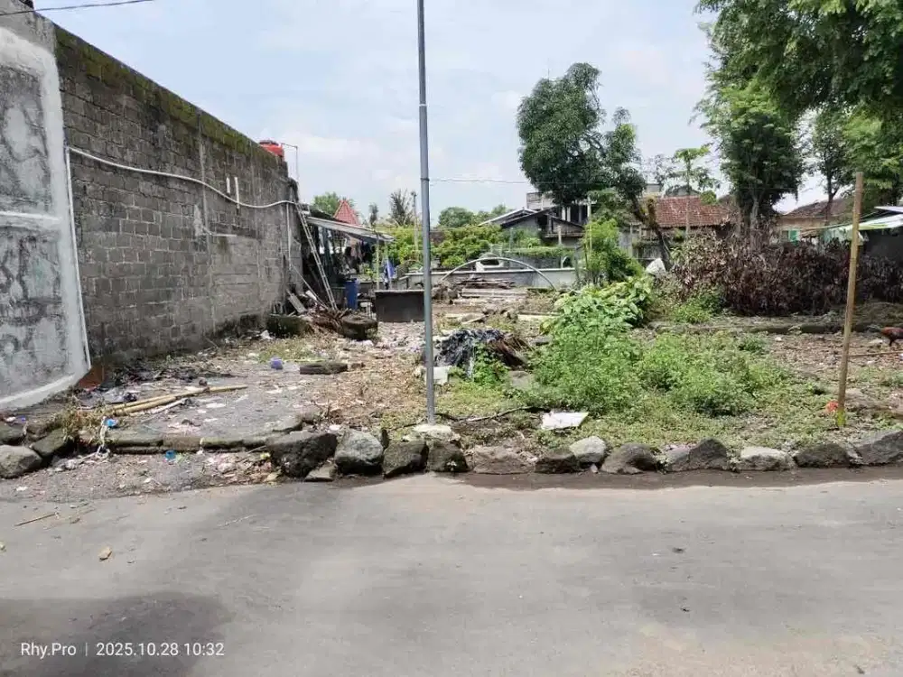 Dijual Tanah Murah Pekarangan di Selomartani