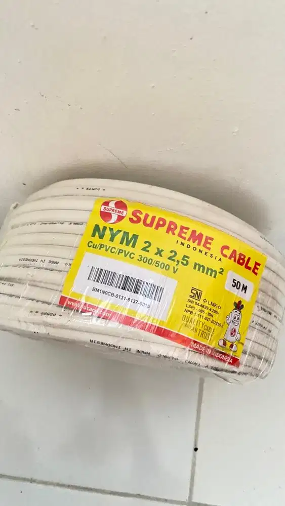 Kabel instalasi listrik supreme
