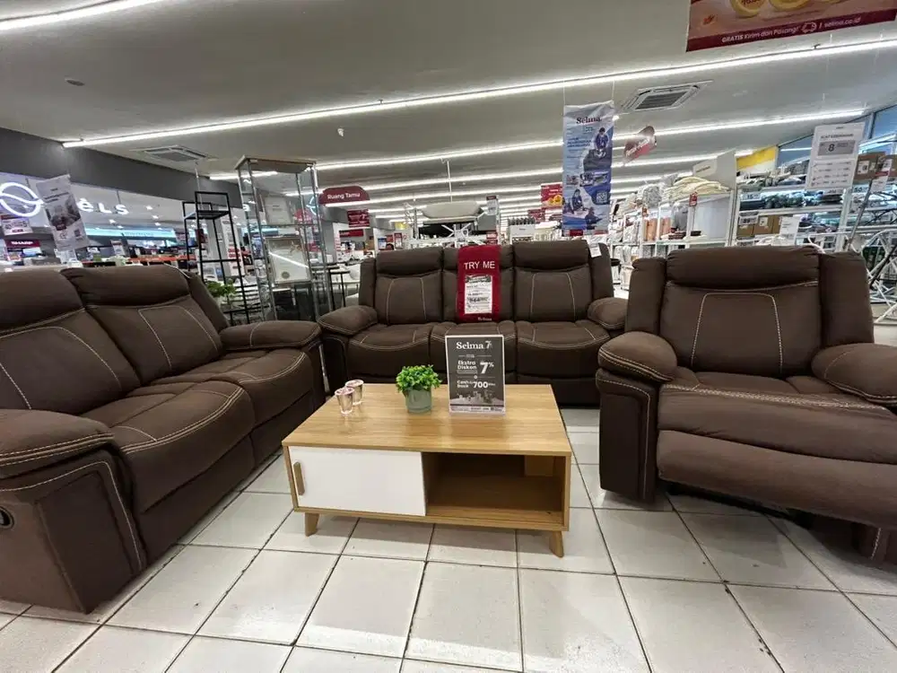 Sofa set recliner selma/informa