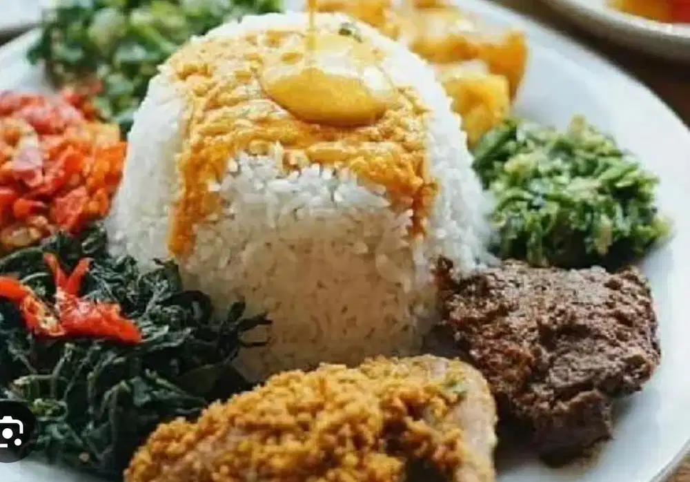 Tukang masak makanan Padang
