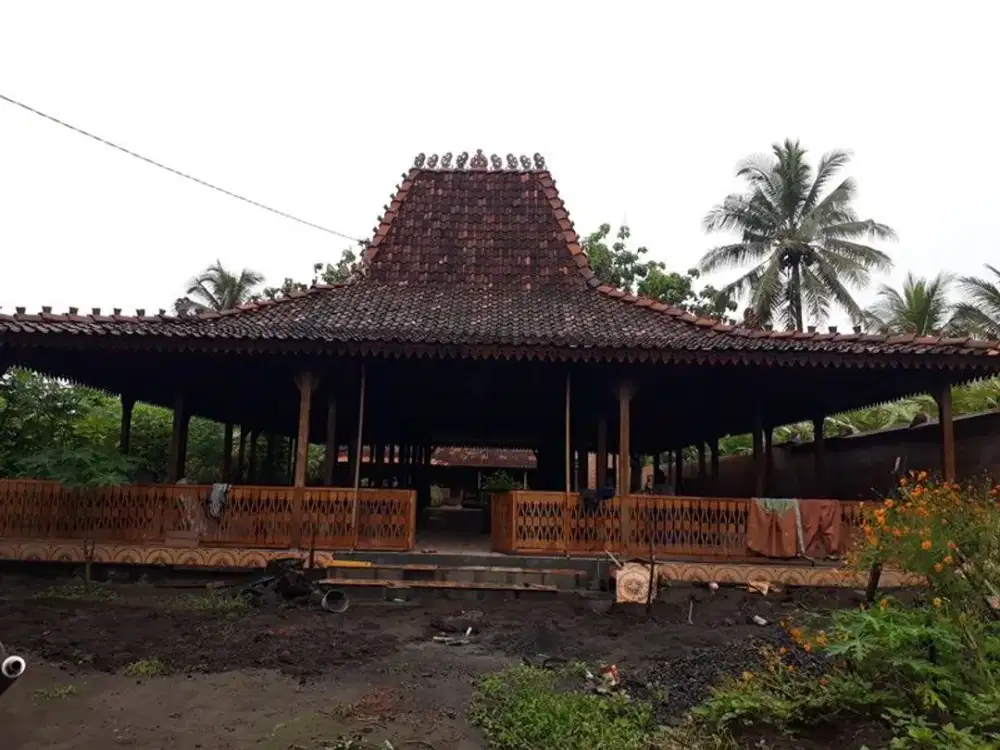 Disewakan Rumah Joglo Cantik & Besar Di Pakem Yogya, Cocok Untuk Kuliner