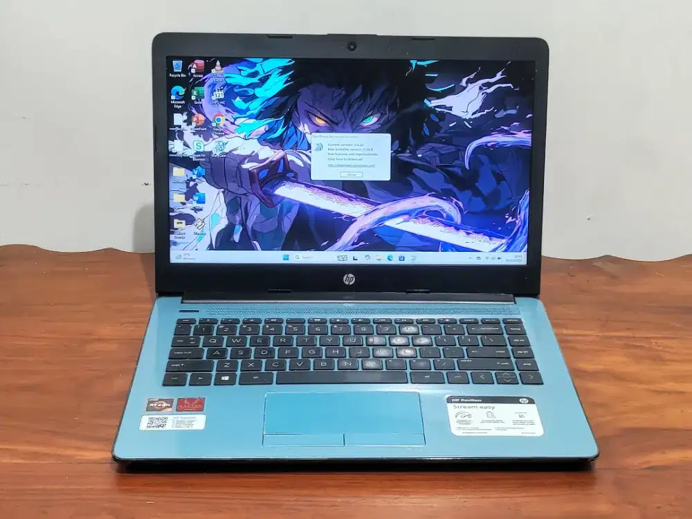 LAPTOP HP 245 G7 MULUS RYZEN 5 RAM 8/256GB CEK AJA GAN YAH  MANTAP