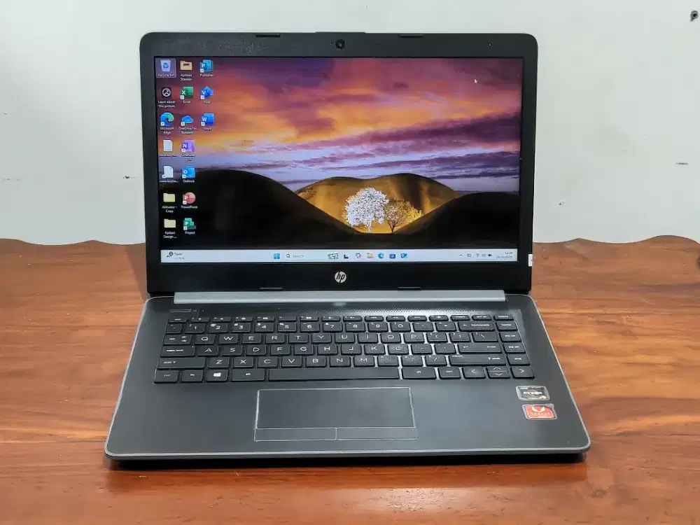 LAPTOP HP 14-CM RYZEN 5 RAM 8GB SSD 256GB MURAH CEPAT DAN HANDAL