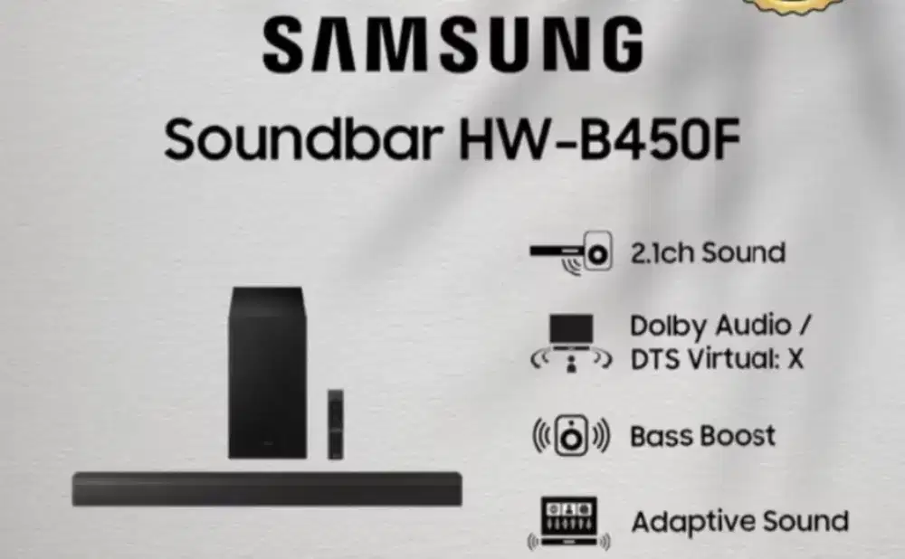 Soundbar samsung hw-b450