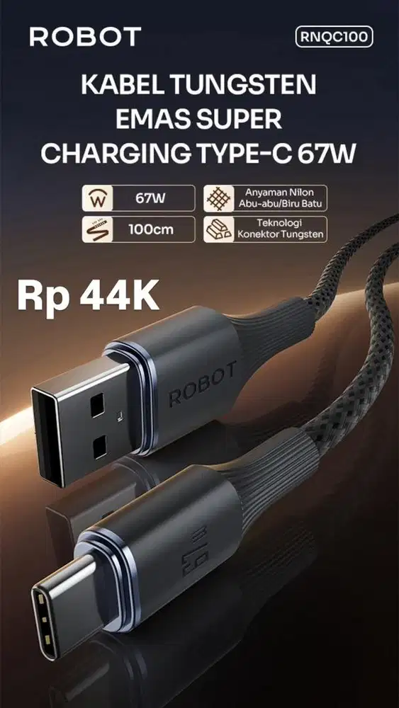 KABEL CHARGER ROBOT RNQC100