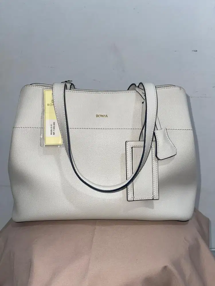 BONIA ORI HANDBAG WHITE