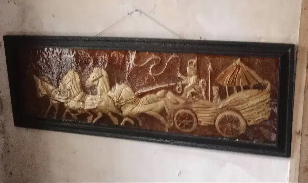 Lukisan Timbul Uk P 110 cm x L 60 cm.