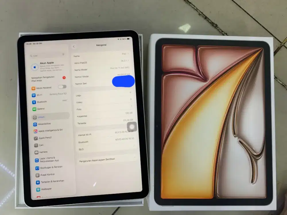 IPAD AIR M2 11inch 128 GB IBOX