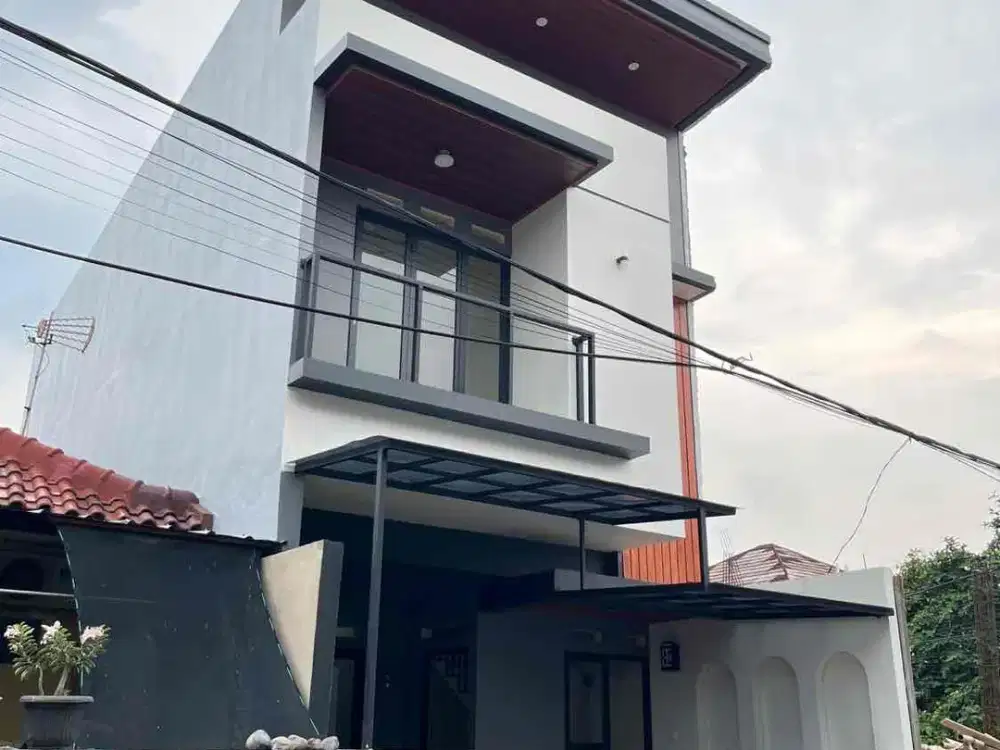 Jual Rumah Murah Semifurnish Bangunan Baru Di Kranggan Permai Cibubur