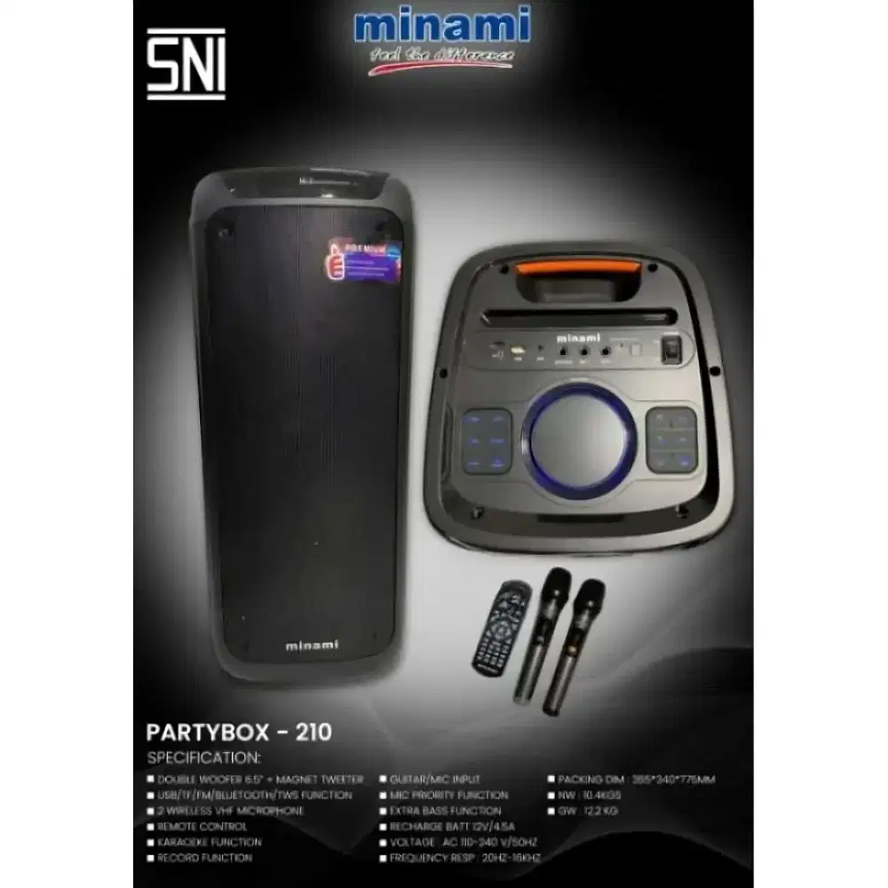 Speaker Aktif Minami Type PB210