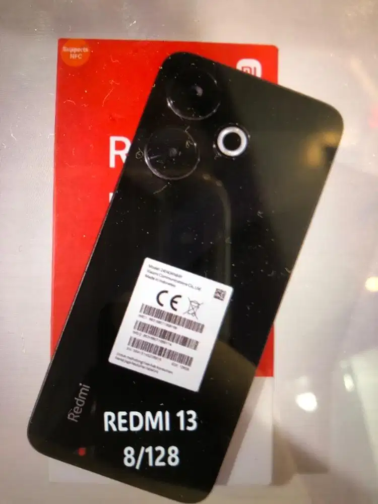 Jual hp second redmi 13 NFC 8/128 black