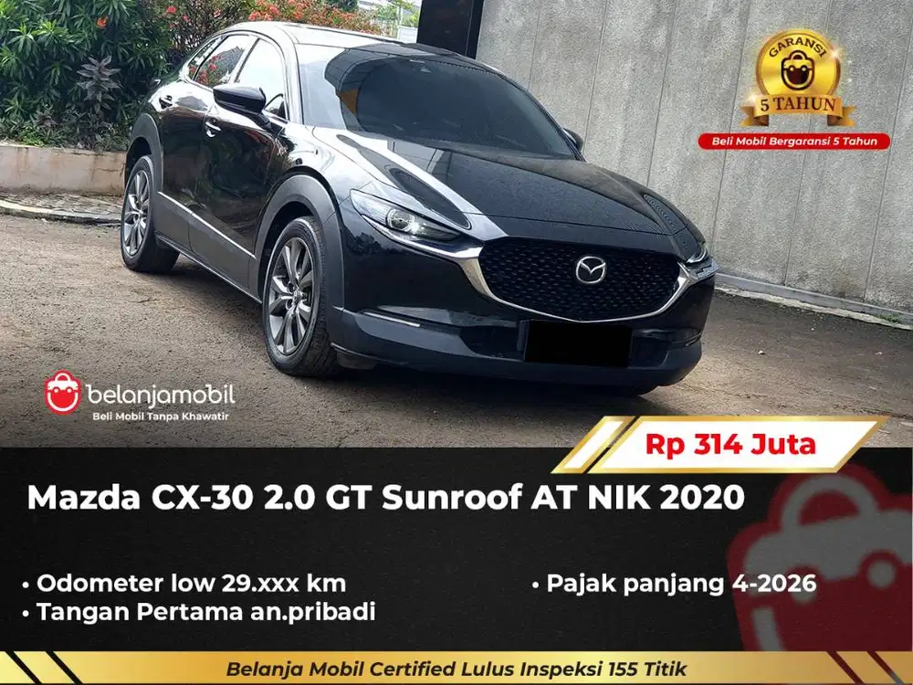 [ GARANSI 5TH ] Mazda CX-30 CX30 CX 30 2.0 GT Sunroof AT 2020/2021