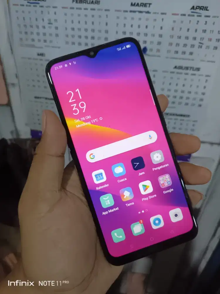 Oppo a5 2020 ram 3/64gb hp aja batangan