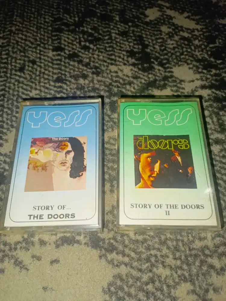 Sepaket Kaset Pita (yess) THE DOORS - THE STORY OF THE DOORS 1&2