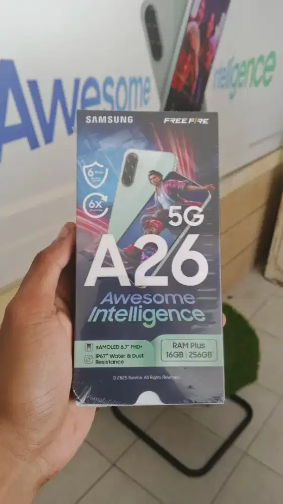 Samsung A26 5G 8/256 [Baru, Garansi Resmi Samsung 1 Tahun]