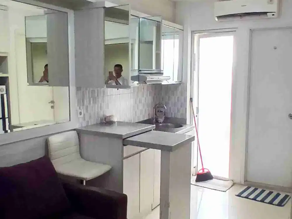 sewa bulanan unit type 2 br fullfurnish tower dahlia bassura city jaktim