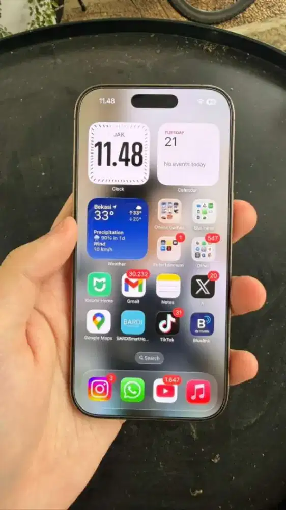 Iphone 16 prp 256 Inter Garansi bs TT