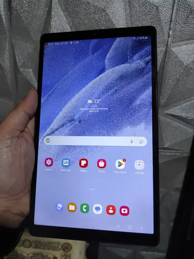 Samsung tab a7 lite 3/32 original,tab+kabel tipe c ori,no minus cek aj