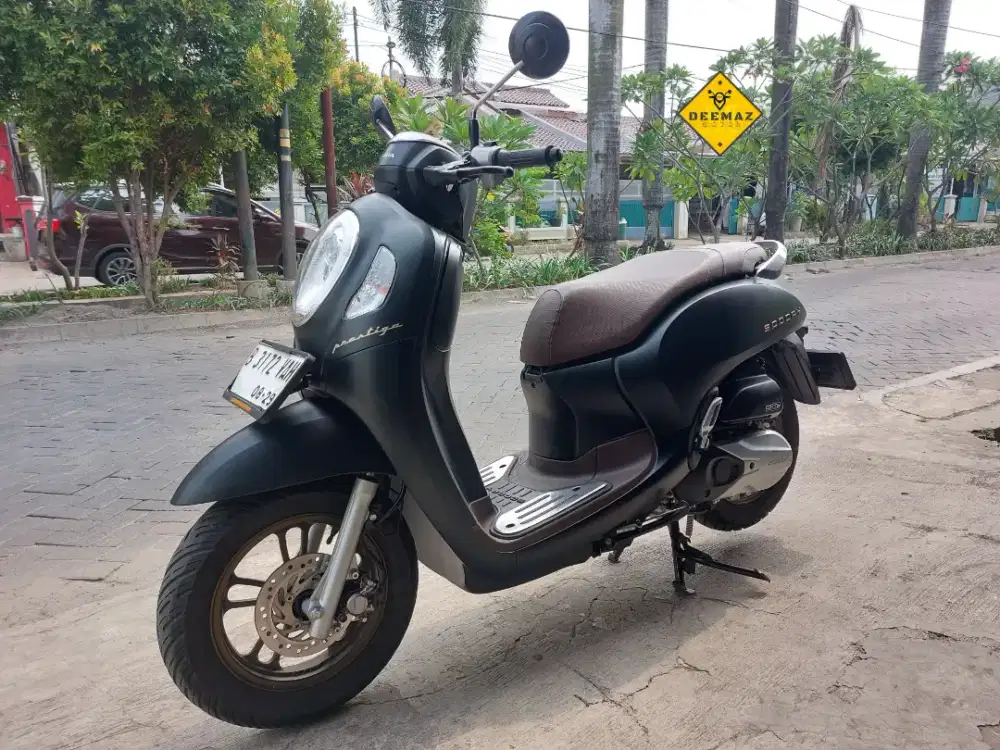 (DP 300)‼️ Scoopy Prestige Keyless Hitam Mulus 2024 Cash / Kredit