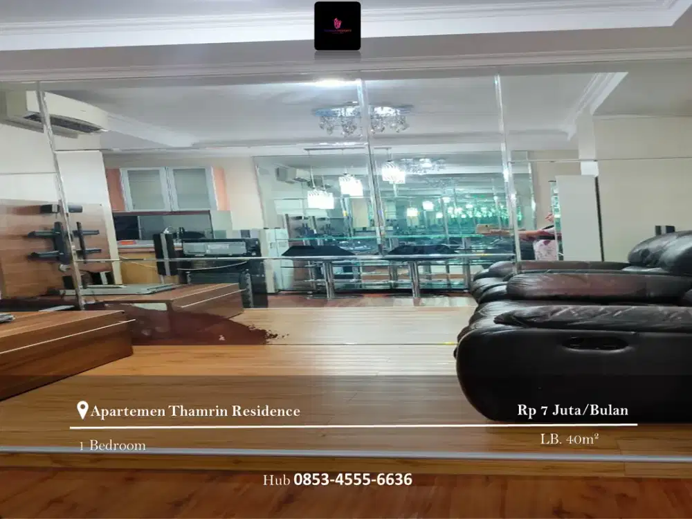Disewakan Apartement Thamrin Residence 1BR Full Furnished